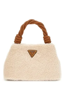 Guess Laukut Ja Kassit*laukku Ntc Shada Top Handle Crossbody Ntc Natural / cognac