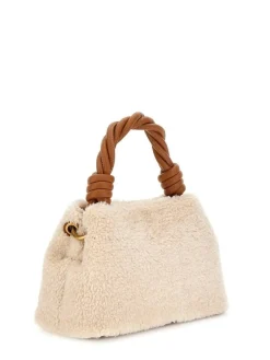 Guess Laukut Ja Kassit*laukku Ntc Shada Top Handle Crossbody Ntc Natural / cognac