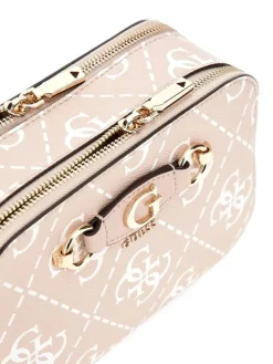 Guess Laukut Ja Kassit*laukku Sdl Izzy Camera Bag Sdl Sand Logo