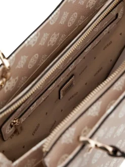 Guess Laukut Ja Kassit*laukku Sdl Noelle Tote Sdl Sand Logo