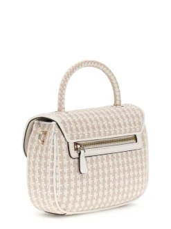Guess Laukut Ja Kassit*laukku Wml Mirema Top Handle Flap Wml White Multi