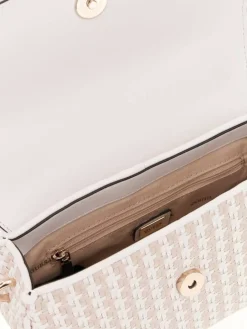 Guess Laukut Ja Kassit*laukku Wml Mirema Top Handle Flap Wml White Multi