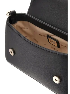 Guess Laukut Ja Kassit*lHWBG73 30780 Bla Zaria Mini Top Handle Flap Bla Black