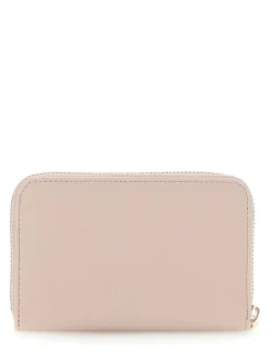 Guess Lompakot*lompakko Alm Eco Ali Slg Medium Zip Around Alm Almond