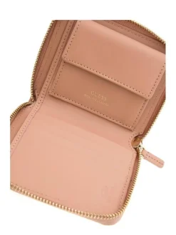 Guess Lompakot*lompakko Bik Wallet Zip Around Bik Blush Pink