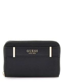 Guess Lompakot*lompakko Bla Anadela Slg Medium Zip Around Bla Black