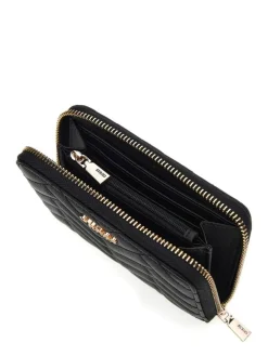 Guess Lompakot*lompakko Bla Anning Slg Medium Zip Around Bla Black