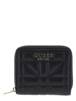 Guess Lompakot*lompakko Bla Assia Slg Small Zip Around Bla Black