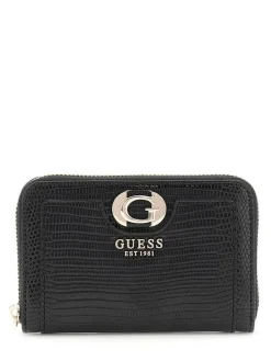 Guess Lompakot*lompakko Bla Orlina Slg Medium Zip Around Bla Black