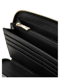 Guess Lompakot*lompakko Bla Tamsin Slg Cheque Organizer Bla Black