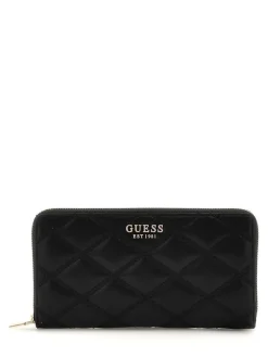 Guess Lompakot*lompakko Bla Tamsin Slg Cheque Organizer Bla Black