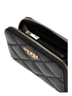 Guess Lompakot*lompakko Bla Tamsin Slg Medium Zip Around Bla Black