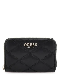 Guess Lompakot*lompakko Bla Tamsin Slg Medium Zip Around Bla Black