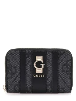 Guess Lompakot*lompakko Clo Erenia Slg Medium Zip Around Clo Coal logo
