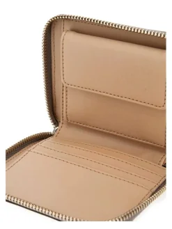 Guess Lompakot*lompakko Dko Zamira Slg Small Zip Around Dko Dark Taupe Logo