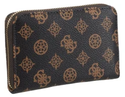 Guess Lompakot*lompakko Mlo Laurel Slg Medium Zip Around Mlo Mocha logo