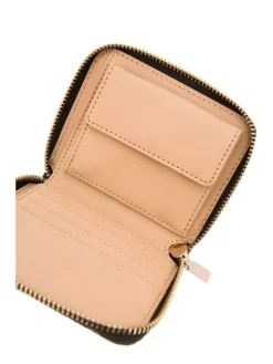 Guess Lompakot*lompakko Mlo Laurel Slg Small Zip Around Mlo Mocha logo