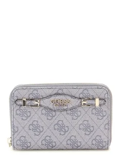 Guess Lompakot*lompakko Slg Katya Slg Medium Zip Around Slg Slate logo