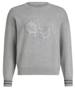 Guess Neulepuserot*neule Sylvie logo LMGY Harmaa