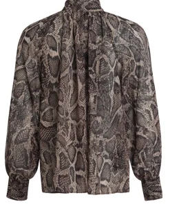 Guess Puserot*pusero Audrine bow P1UG Taupe snake