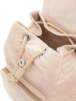 Guess Reput*reppu Cocb Velvet Backpack Cocb Coco Butter