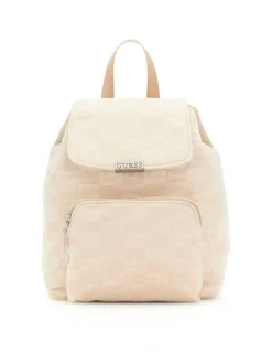 Guess Reput*reppu Cocb Velvet Backpack Cocb Coco Butter
