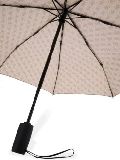 Guess Sateenvarjot|Sateenvarjot*sateenvarjo Ltl Open-close Umbrella Ltl Latte logo