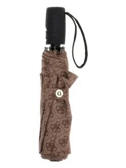 Guess Sateenvarjot|Sateenvarjot*sateenvarjo Ltl Open-close Umbrella Ltl Latte logo