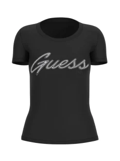 Guess Trikoopaidat Ja Colleget*t-paita Logo hot fix