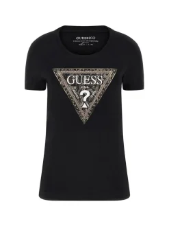 Guess Trikoopaidat Ja Colleget*t-paita Python JBLK Musta