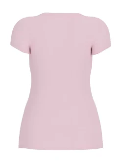 Guess Trikoopaidat Ja Colleget*t-paita Triangle ombre A60W Low key pink / Rosa