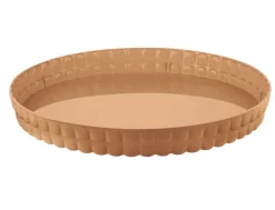 Guzzini Tarjoilu*Tiffany pyöreä tarjotin 35,6 cm terrakotta
