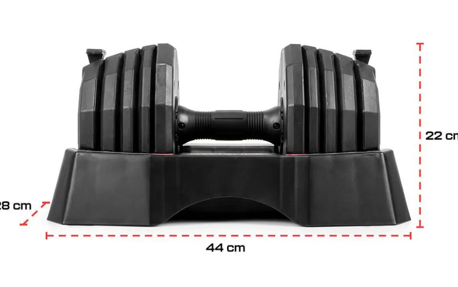 Gymstick Fitnessvälineet*käsipaino Quick-Lock 22,5 kg