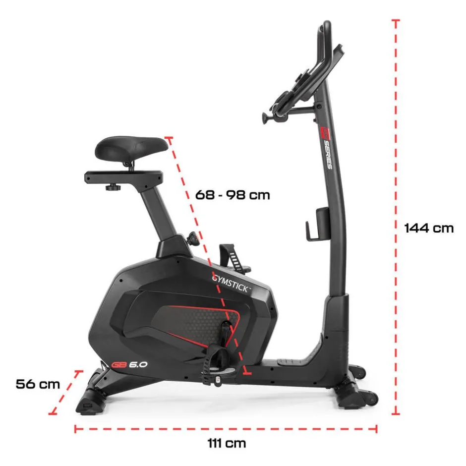 Gymstick Kuntoilulaitteet*kuntopyörä GB6.0