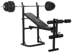 Gymstick Kuntoilulaitteet*painonnostopenkki & painosarja 40 kg