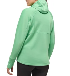 Haglu00f6fs Fleecet, Colleget Ja Hupparit*Haglöfs fleece Betula Hood Women 605062 5LL Mint Stone