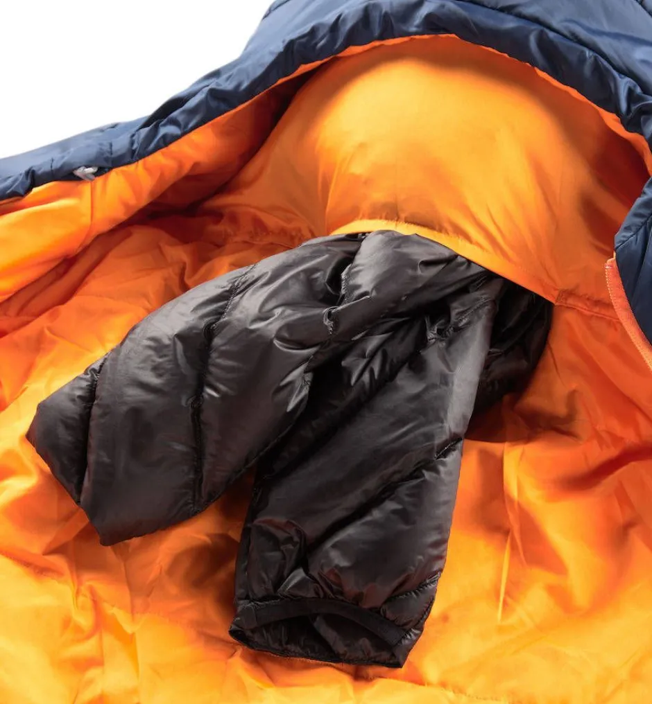 Haglu00f6fs Makuupussit Ja -Alustat*Haglöfs makuupussi Tarius -5 4GW Midnight Blue/Tangerine