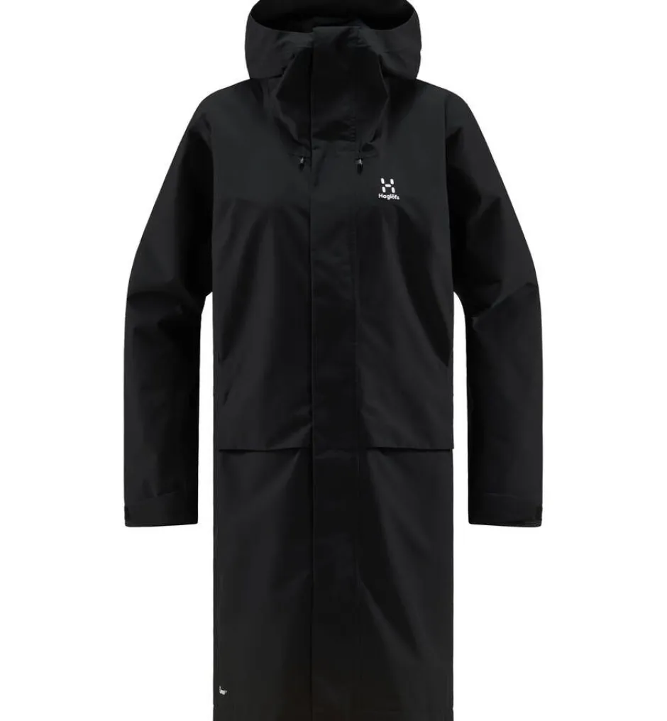 Haglu00f6fs Takit*Haglöfs takki Aria Proof Parka W 2C5 TRUE BLACK