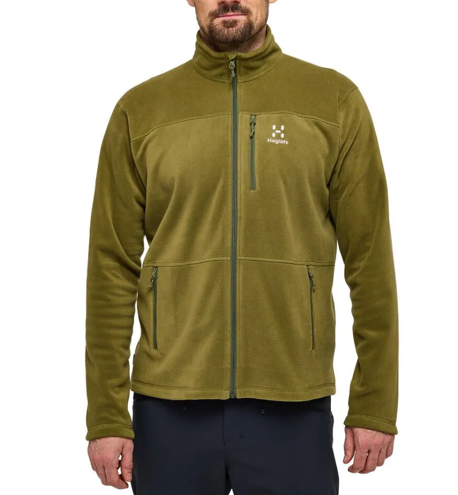 Haglu00f6fs Fleecet, Colleget Ja Hupparit|Takit*Haglöfs takki Kaise Mid Jacket 4VY Olive Green