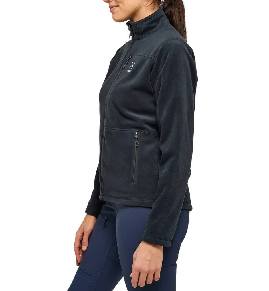 Haglu00f6fs Fleecet, Colleget Ja Hupparit*Haglöfs takki Kaise Mid Jacket W 2C5 TRUE BLACK