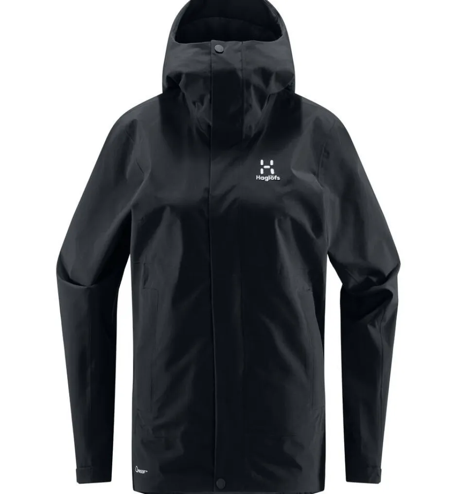 Haglu00f6fs Takit*Haglöfs takki Koyal Proof Jacket W 2C5 TRUE BLACK