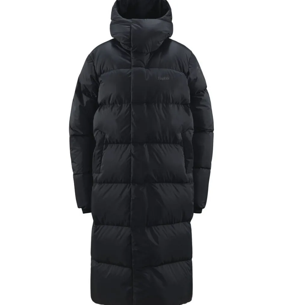 Haglu00f6fs Takit|Talvitakit*Haglöfs takki Long Down II Parka W 2C5 TRUE BLACK