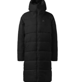 Haglu00f6fs Takit|Talvitakit*Haglöfs takki Long Mimic Parka W 2C5 TRUE BLACK
