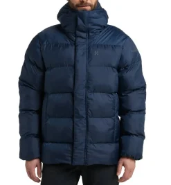 Haglu00f6fs Takit|Talvitakit*Haglöfs takki Puffy Mimic II Hood 3N5 Tarn Blue