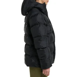 Haglu00f6fs Takit|Talvitakit*Haglöfs takki Puffy Mimic II Hood W 2C5 TRUE BLACK