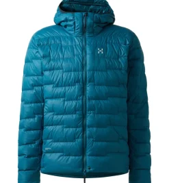 Haglu00f6fs Takit|Talvitakit*Haglöfs takki ROC Flash Down Hood 5U9 Deep Teal