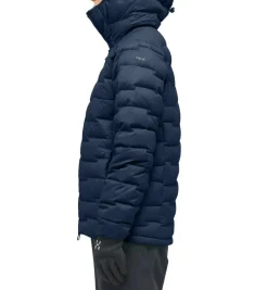 Haglu00f6fs Takit|Talvitakit*Haglöfs takki ROC Flash Down Hood W 3N5 Tarn Blue