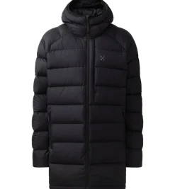 Haglu00f6fs Takit|Talvitakit*Haglöfs takki Rosson Down Parka 2C5 TRUE BLACK