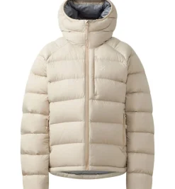 Haglu00f6fs Takit|Talvitakit*Haglöfs takki Rosson Down Hood W 5S9 Chalk Beige