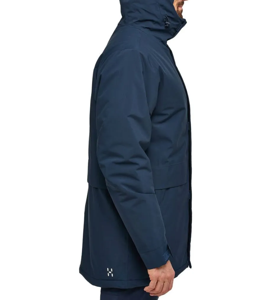 Haglu00f6fs Takit|Talvitakit*Haglöfs takki Salix Proof Mimic Parka 3N5 Tarn Blue